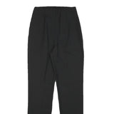 PATRIZIA PEPE Womens Wool Blend Black Slim Tapered Trousers W22 L29 Elegant Slim