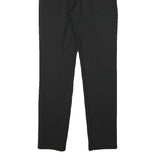 PATRIZIA PEPE Womens Wool Blend Black Slim Tapered Trousers W22 L29 Elegant Slim