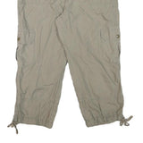 TOMMY HILFIGER Womens Shorts Beige Casual L W33 Pocketed Cotton Blend