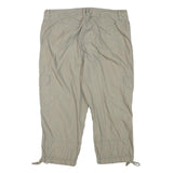 TOMMY HILFIGER Womens Shorts Beige Casual L W33 Pocketed Cotton Blend