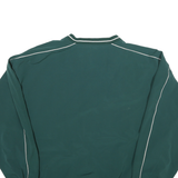 TONIX Mens Green Polyester Blend V-Neck Jacket 2XL Plain Sportswear