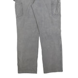 CARHARTT Mens Cotton Blend Grey Relaxed Fit Workwear Trousers W40 L36 Durable