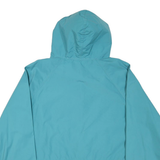 LL BEAN Mens Blue Anorak Jacket XL Polyester Blend Lightweight Zip Hoodie