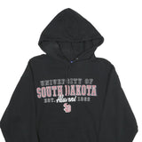 CHAMPION Mens Black University Of South Dakota Alumni Pullover Hoodie M Cotton