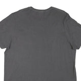 ADIDAS Mens Grey Graphic T-Shirt L Short Sleeve Crew Neck Cotton Blend Casual