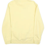 LACOSTE Mens Yellow Pullover Hoodie 2XL Cotton Blend Casual Sweatshirt