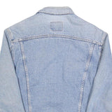 LEVI'S Mens Blue Denim Button Jacket M Cotton Classic Casual Light Wash