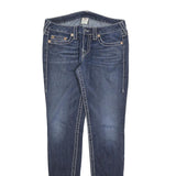 TRUE RELIGION Womens Jeans Blue Slim Skinny Denim Medium W31 L34 Stylish Zip