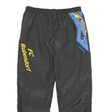 MASITA Mens Joggers Black Blue Yellow FC Bubendorf Slim Tapered M W32 L32