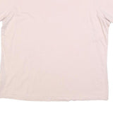 NIKE Womens Pink XL Classic Crew Neck Cotton Blend T-Shirt Logo Print