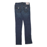 TRUE RELIGION Womens Jeans Blue Regular Straight Denim Medium W24 L30 Classic