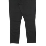 LEVI'S Womens Classic Black Skinny Denim Woven Zip W32 L30 Stylish Comfort