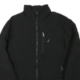 NAUTICA Mens Black Jacket L Polyester Blend Zip Puffer Casual Warm