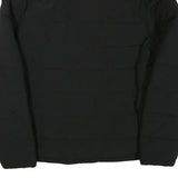 NAUTICA Mens Black Jacket L Polyester Blend Zip Puffer Casual Warm