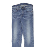 LEVI'S 511 Mens Slim Jeans Blue Denim Medium W26 L28 Classic Cotton Blend