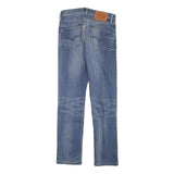 LEVI'S 511 Mens Slim Jeans Blue Denim Medium W26 L28 Classic Cotton Blend