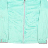 THE NORTH FACE Womens Mint Green Jacket M Polyester Zip Soft Warm Casual