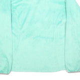 THE NORTH FACE Womens Mint Green Jacket M Polyester Zip Soft Warm Casual