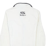 BOGNER Womens White & Black Tailored Jacket XS Cotton Blend Button Plain Classic