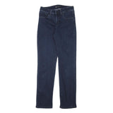 LEE Womens Jeans Blue Regular Straight Denim Medium W27 L30 Classic Cotton Blend