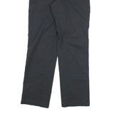 DICKIES Mens Cotton Blend Black Regular Straight Trousers W28 L28 Workwear Zip