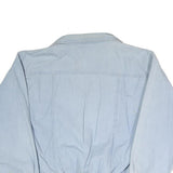 Womens Light Blue Denim Button Jacket S Cotton Blend Plain Casual Stylish