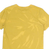 CARHARTT Mens Yellow Tie Dye T-Shirt S Short Sleeve Crew Neck Casual Pocket