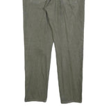 LEVI'S 501CT Womens Jeans Green Classic Straight Denim Rinse W32 L28 Distressed