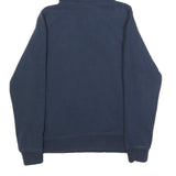 HELLY HANSEN Mens Navy Blue Hoodie XS Cotton Blend Pullover Hooded Sweatshirt