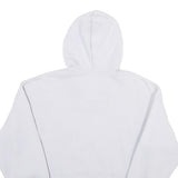 UMBRO Mens White Hoodie M Cotton Blend Pullover Casual Streetwear
