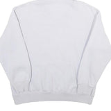 UMBRO Mens White Hoodie M Cotton Blend Pullover Casual Streetwear
