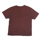 CARHARTT Mens Brown & Beige Pocket T-Shirt L Short Sleeve Crew Neck Workwear