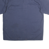 DICKIES Mens Blue Work Shirt Cotton Blend XL Button Front Pockets