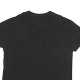 POLO RALPH LAUREN Mens Black Black V-Neck T-Shirt XL Cotton Blend Casual