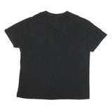 POLO RALPH LAUREN Mens Black Black V-Neck T-Shirt XL Cotton Blend Casual
