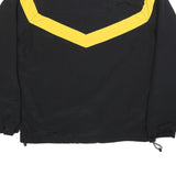 NIB/MDS Mens Black & Yellow U.S. Army Track Jacket M Nylon Plain Zip Pockets