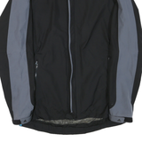 ADIDAS Mens Black & Grey Track Jacket M Polyester Blend Zip Sportswear Casual