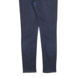LEVI'S Womens Slim Skinny Denim Dark Blue Cotton Blend Zip W29 L28 Stretch Jeans