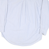 CHAPS RALPH LAUREN Mens Blue Plain Shirt M Classic Button Down Casual Cotton
