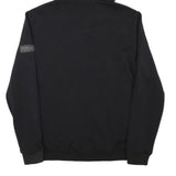 BARBOUR INTERNATIONAL Mens Black Zip Hooded Jacket M Polyester Blend Casual