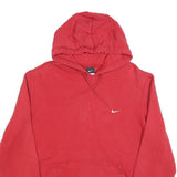 NIKE Mens Red Pullover Hoodie L Square Dance Club Graphic Print