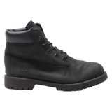 TIMBERLAND Lace-Up Boots Black Leather Womens UK 5.5