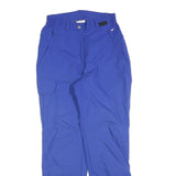 MAMMUT Womens Polyester Blend Blue Slim Slim Fit Trousers W26 L30 Outdoor Hiking