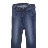 LEVI'S Womens Jeans Blue Regular Straight Denim Medium W28 L30 Classic Fit