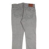 VANS Mens Jeans Grey Slim Skinny Denim W32 L32 Zip Cotton Casual Streetwear
