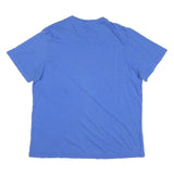 ADIDAS Mens Blue Soccer Graphic T-Shirt XL Short Sleeve Crew Neck Casual