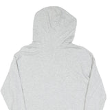 CHAMPION Mens Grey Pullover Hoodie S Classic Logo Cotton Casual Sweatshirt