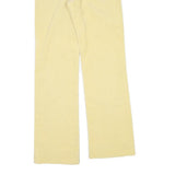 Mens Slim Beige Cotton Blend Corduroy Trousers W28 L29 Zip Closure Classic Fit