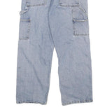 CARHARTT Mens Jeans Blue Regular Straight Denim Light W30 L27 Workwear Casual