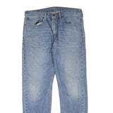 LEVI'S 508 Tapered Womens Jeans Blue Regular Cotton Blend W34 L34 Zip